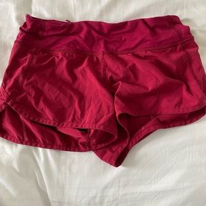 Lululemon speed up shorts